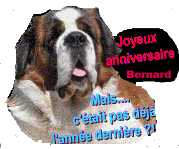 anniversaire Bernard